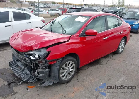 2018 Nissan Sentra Sv from USA, damaged, VIN 3N1AB7AP9JL652920